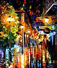 Leonid Afremov CITY painting